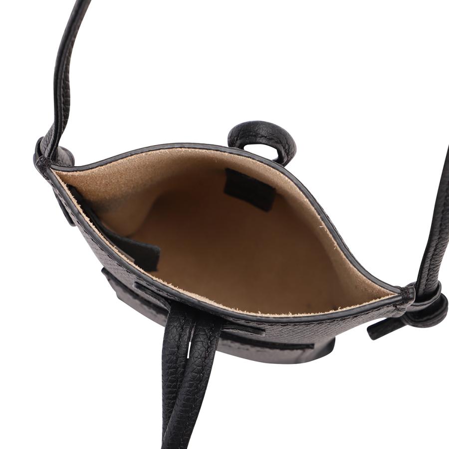 LONG CHAMP ロンシャン/ロゾフォンショルダーケース/ノワール/34180 HDN 001/Sランク/89【中古】 ロンシャン LONGCHAMP ショルダーバッグ ル ロゾ スマートフォンケース