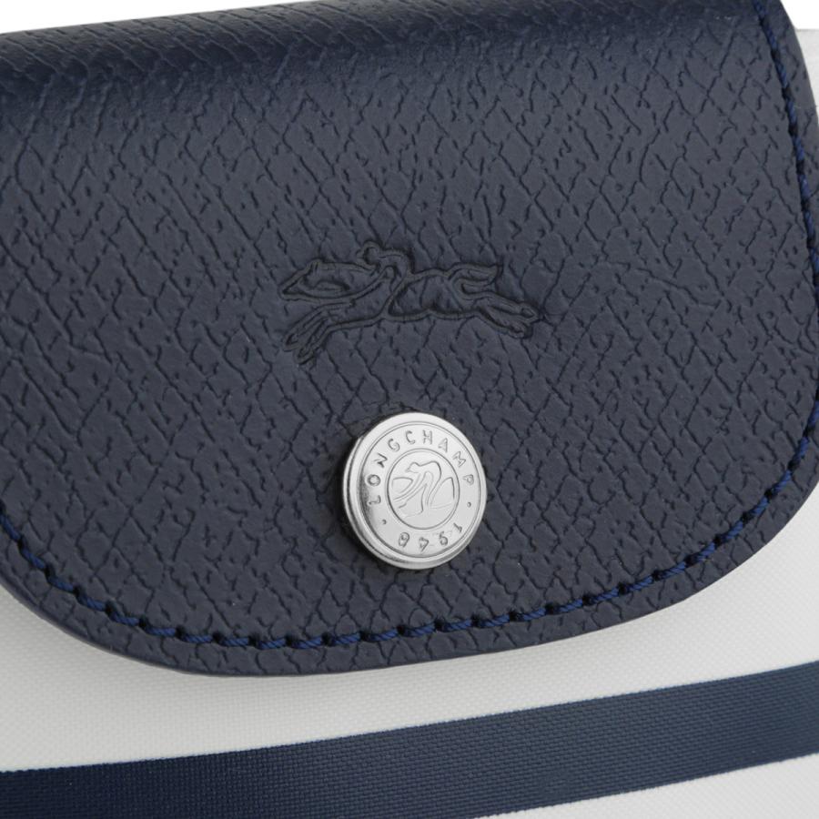 並行輸入 ロンシャン スマートフォンケース LONGCHAMP ル プリアージュ コレクション PHONE CASE 34201 HDF 165レディース ホワイト 白 ネイビー 紺 | LONGCHAMP | 06
