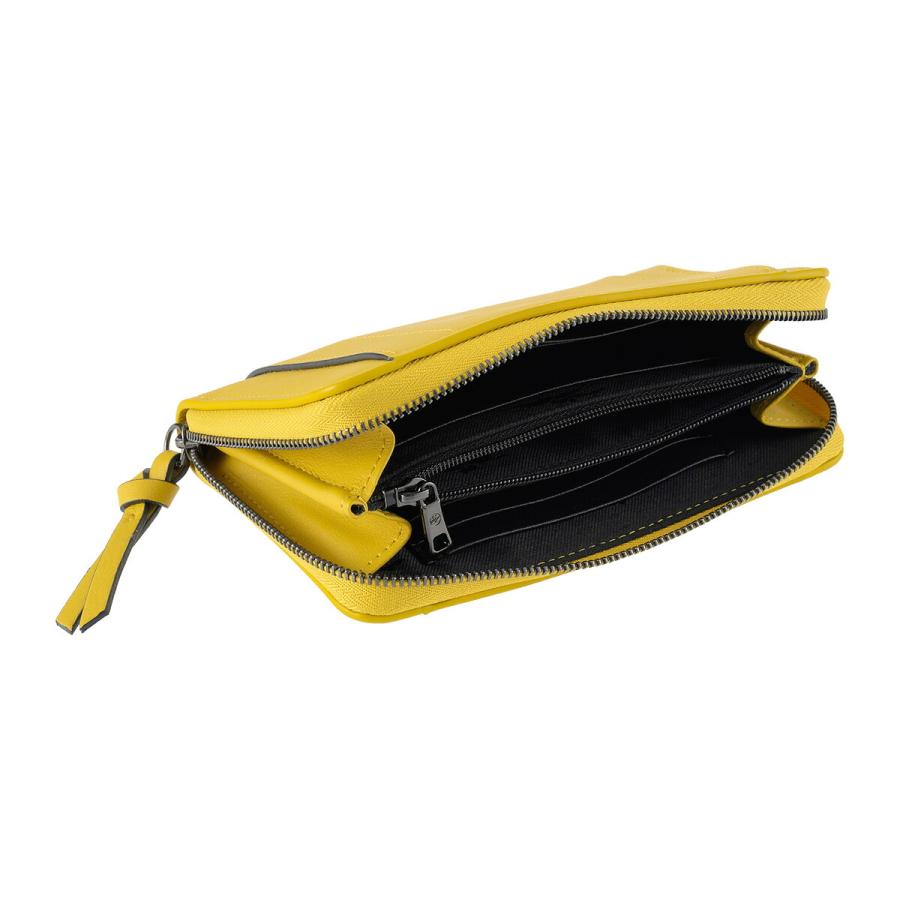 並行輸入 ロンシャン その他財布 LONGCHAMP スリーディー COMPACT WALLET 3622 HCV M10 レディース イエロー 黄 | LONGCHAMP | 03