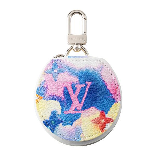 並行輸入 ルイヴィトン  イヤフォンケース モノグラム GI0590 ホワイト 白 爆買 | LOUIS VUITTON