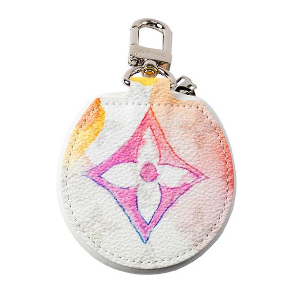 並行輸入 ルイヴィトン  イヤフォンケース モノグラム GI0590 ホワイト 白 爆買 | LOUIS VUITTON | 01