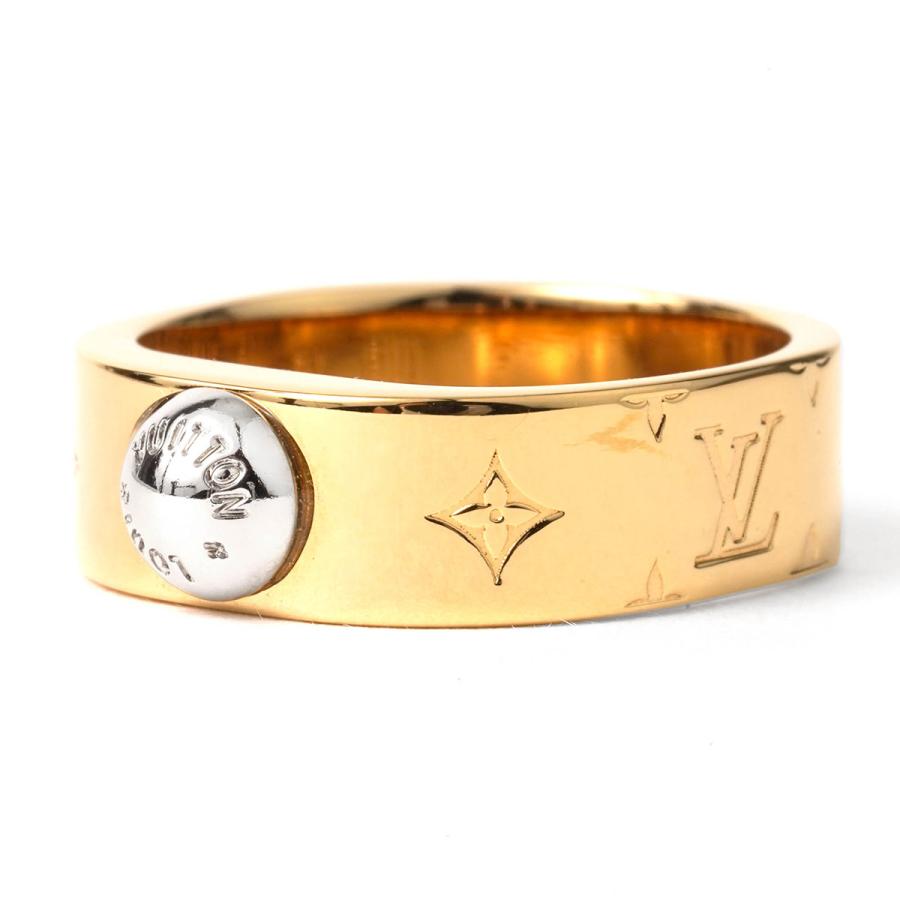 並行輸入 ルイヴィトン リング Louis Vuitton ナノグラム バーグ・ナノグラム M00210レディース ゴールド 金 | LOUIS VUITTON | 05