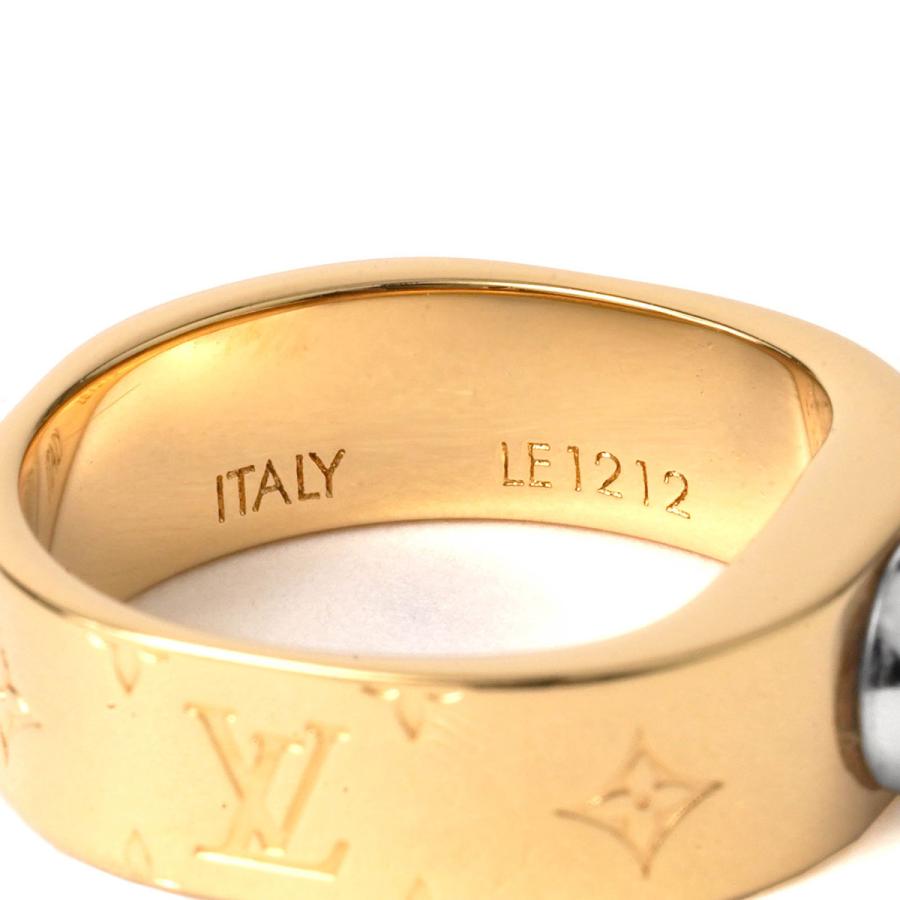 並行輸入 ルイヴィトン リング Louis Vuitton ナノグラム バーグ・ナノグラム M00210レディース ゴールド 金 | LOUIS VUITTON | 06