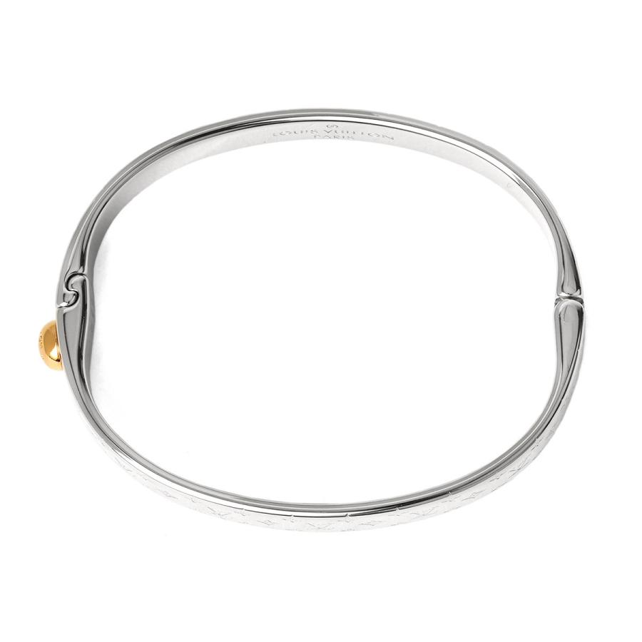 並行輸入 ルイヴィトン ブレスレット Louis Vuitton ナノグラム カフ・ナノグラム M00250レディース シルバー 銀 | LOUIS VUITTON | 05