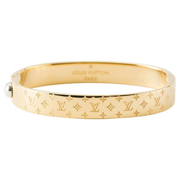 並行輸入 ルイヴィトン ブレスレット Louis Vuitton ナノグラム カフ M00252レディース ゴールド | LOUIS VUITTON