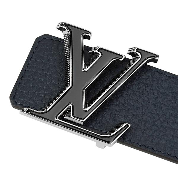 並行輸入 ルイヴィトン ベルト Louis Vuitton トリヨン サンチュール・LV ティルト リバース トリヨン 40MM M0027Vメンズ ネイビー 紺 ブラウン 茶 | LOUIS VUITTON | 03