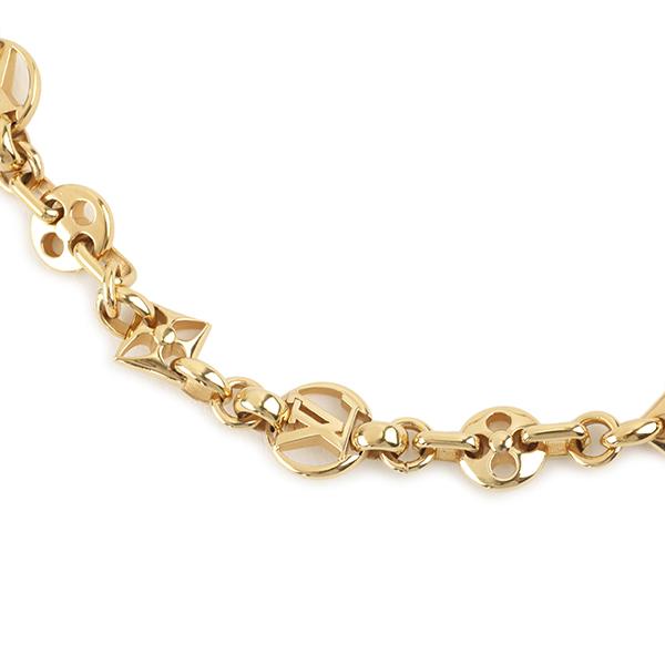 並行輸入 ルイヴィトン ネックレス Louis Vuitton モノグラム LV コリエ・クレイジー イン ロック M00371レディース ゴールド 金 | LOUIS VUITTON