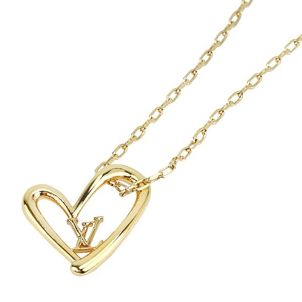 並行輸入 ルイヴィトン ネックレス Louis Vuitton LVハート コリエ・ハート・フォーリンラブ M00465レディース ゴールド 金 | LOUIS VUITTON