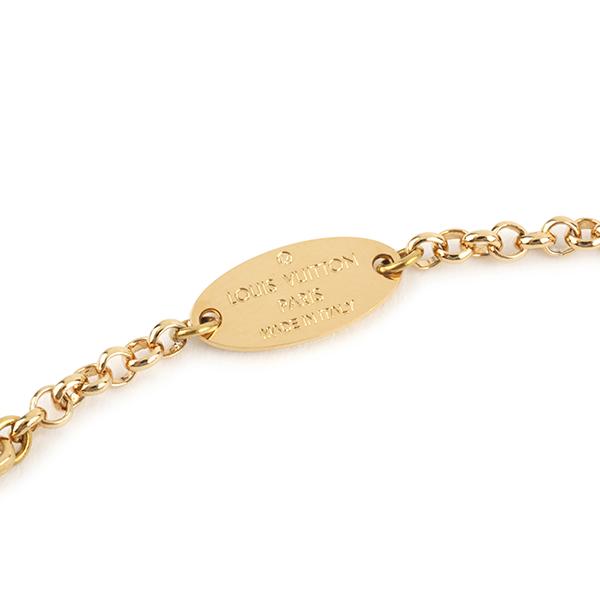 Louis Vuitton ゴールドブレスレット LOUIS VUITTON ルイ・ヴィトン ブレスレット モノグラム メンズ