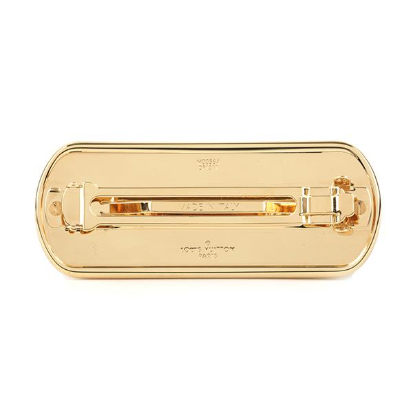 並行輸入 ルイヴィトン バレッタ Louis Vuitton クルーザー バレッタ・クルーザー M00564レディース ブラック 黒 ゴールド 金 | LOUIS VUITTON | 01