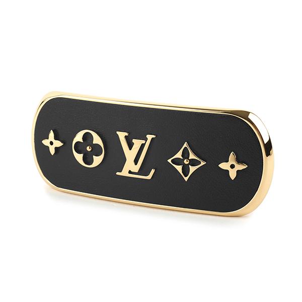 並行輸入 ルイヴィトン バレッタ Louis Vuitton クルーザー バレッタ・クルーザー M00564レディース ブラック 黒 ゴールド 金 | LOUIS VUITTON | 03