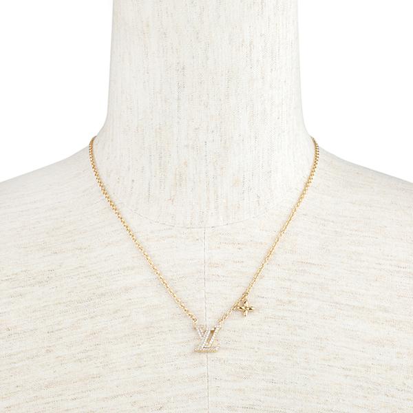 LOUIS VUITTON アイコニック ネックレス M00596 LOUIS VUITTON M00596 ルイヴィトン コリエ LVアイコニック