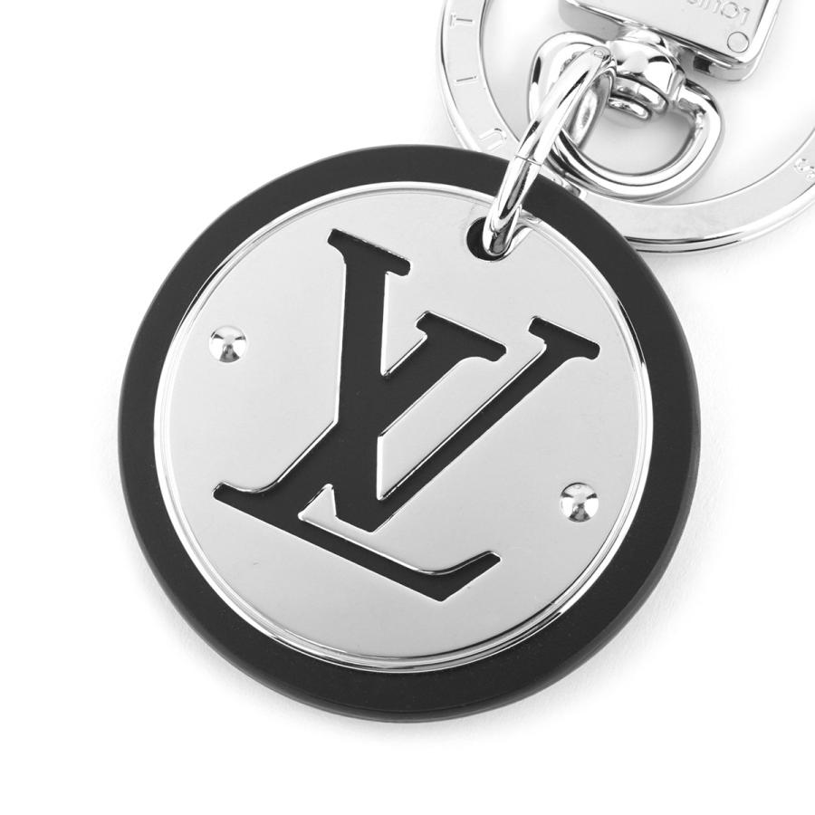 並行輸入 ルイヴィトン キーホルダー Louis Vuitton モノグラム キーホルダー・LV サークル M00741ユニセックス ブラック 黒 シルバー 銀 | LOUIS VUITTON | 03