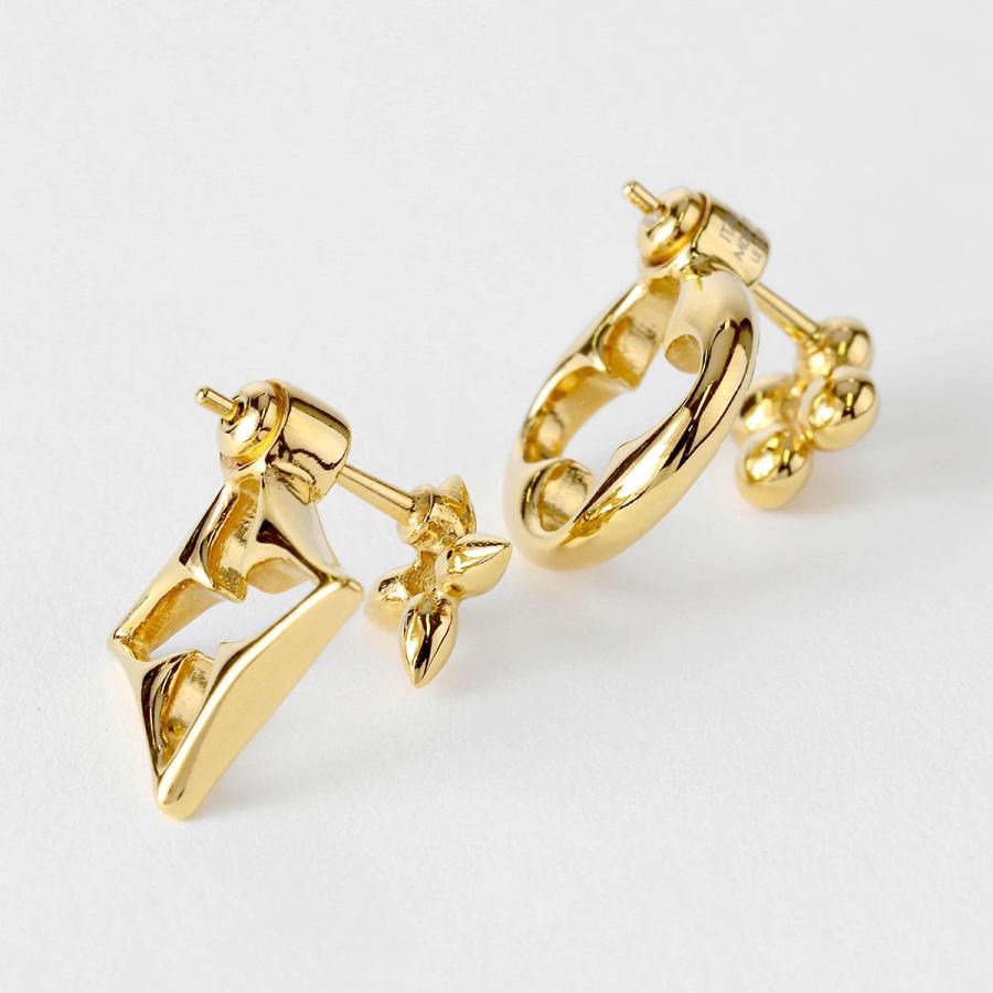 並行輸入 ルイヴィトン ピアス Louis Vuitton フラワーグラム EARRINGS M00770レディース ゴールド 金 爆買 | LOUIS VUITTON | 02