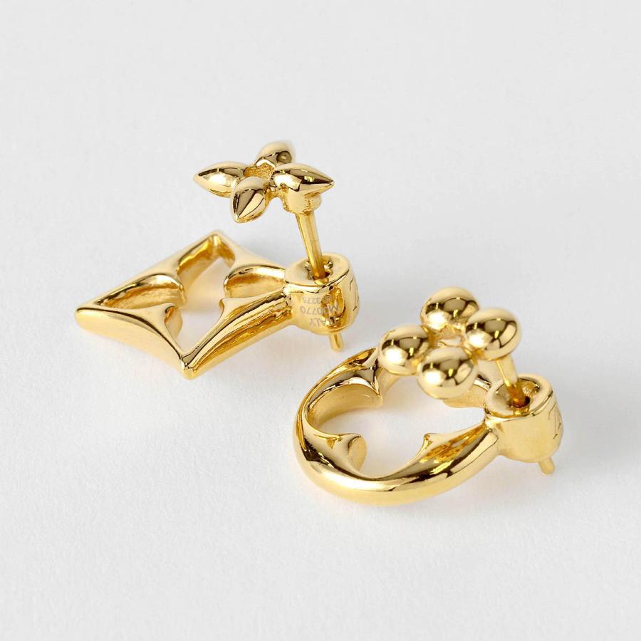 並行輸入 ルイヴィトン ピアス Louis Vuitton フラワーグラム EARRINGS M00770レディース ゴールド 金 爆買 | LOUIS VUITTON | 03