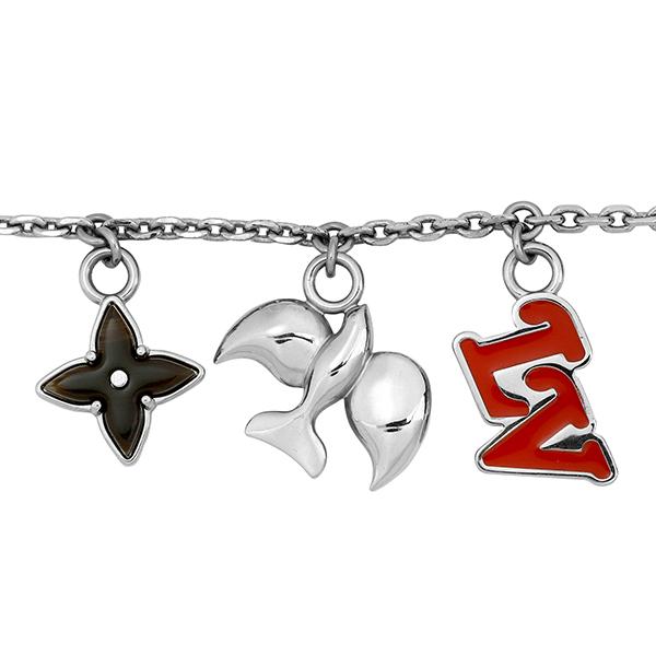 並行輸入 ルイヴィトン ネックレス Louis Vuitton モノグラム コリエ・LV ダヴ M00957ユニセックス シルバー 銀 | LOUIS VUITTON | 06