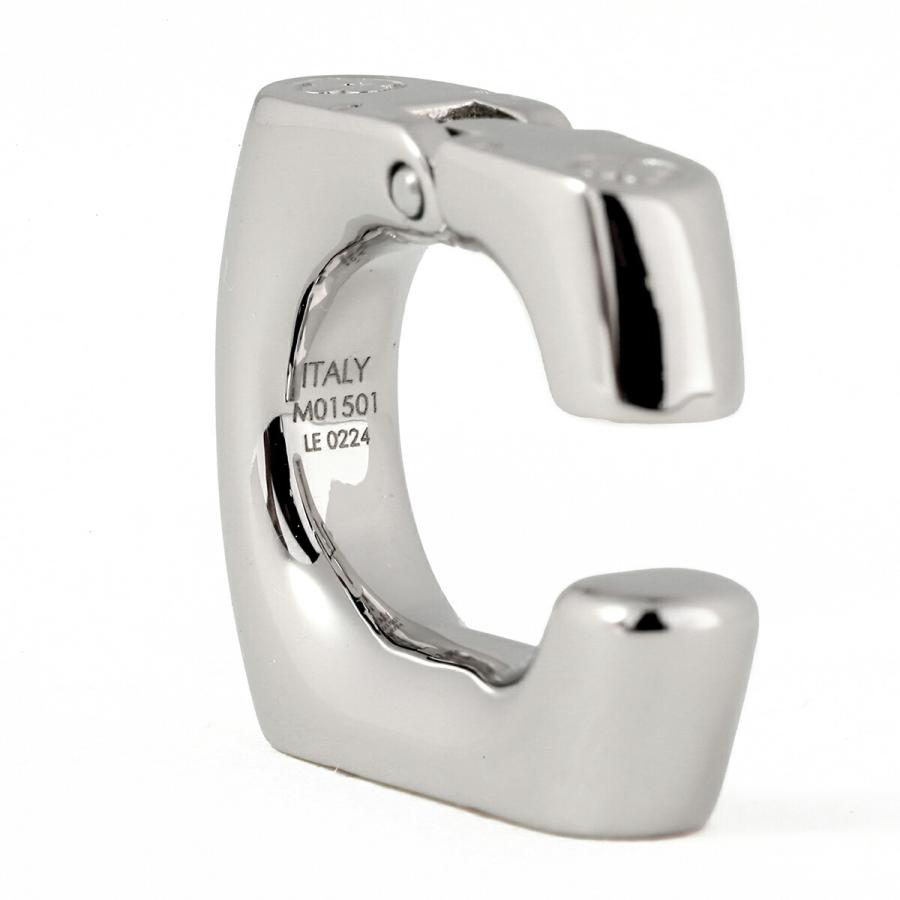 並行輸入 ルイヴィトン イヤーカフ Louis Vuitton モノグラム EARCUFF MONOGRAM CHAIN M01501メンズ シルバー 銀 | LOUIS VUITTON | 06