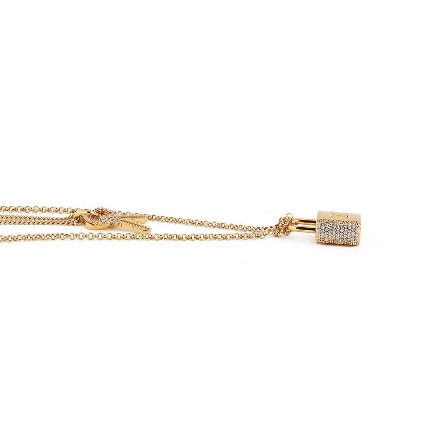 LOUIS VUITTON ルイヴィトン ネックレス モノグラム NECKLACE LV