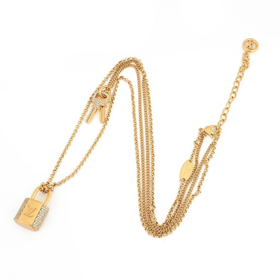 LOUIS VUITTON ルイヴィトン ネックレス モノグラム NECKLACE LV