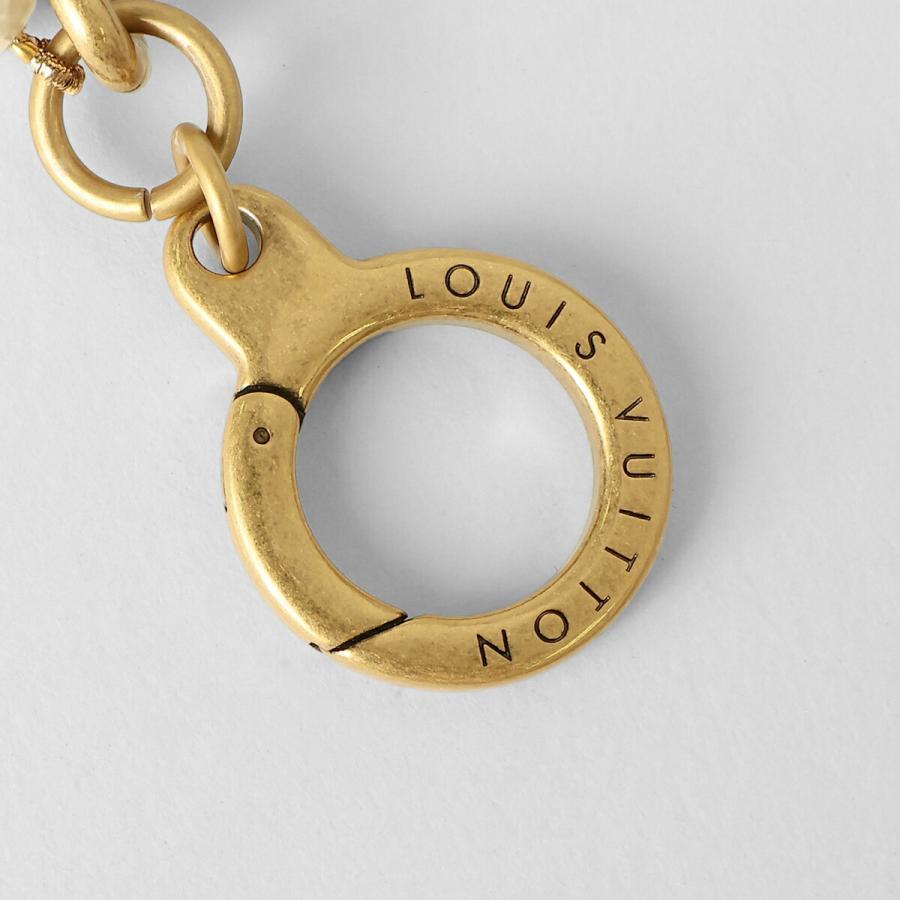 並行輸入 ルイヴィトン キーホルダー CHAIN BELT PEARLS バッグチャーム M01689 | LOUIS VUITTON | 05