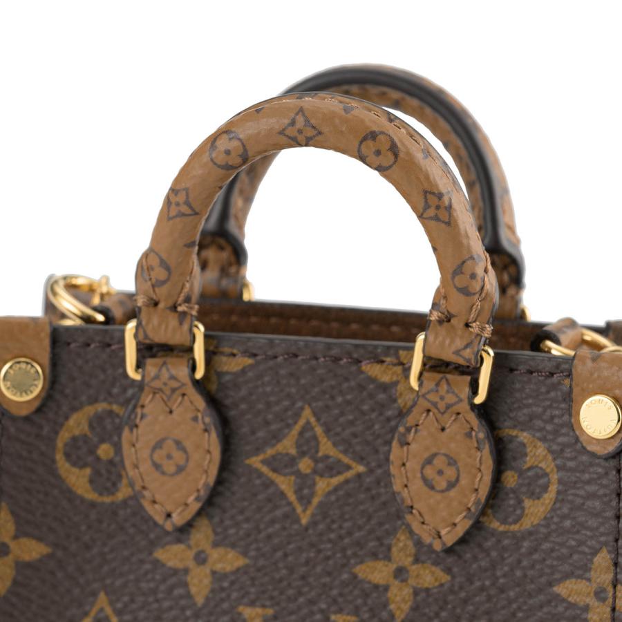 並行輸入 ルイヴィトン ポーチ Louis Vuitton モノグラム バッグチャーム・マイクロ オン ザ ゴー M02133レディース ブラウン 茶 | LOUIS VUITTON | 06
