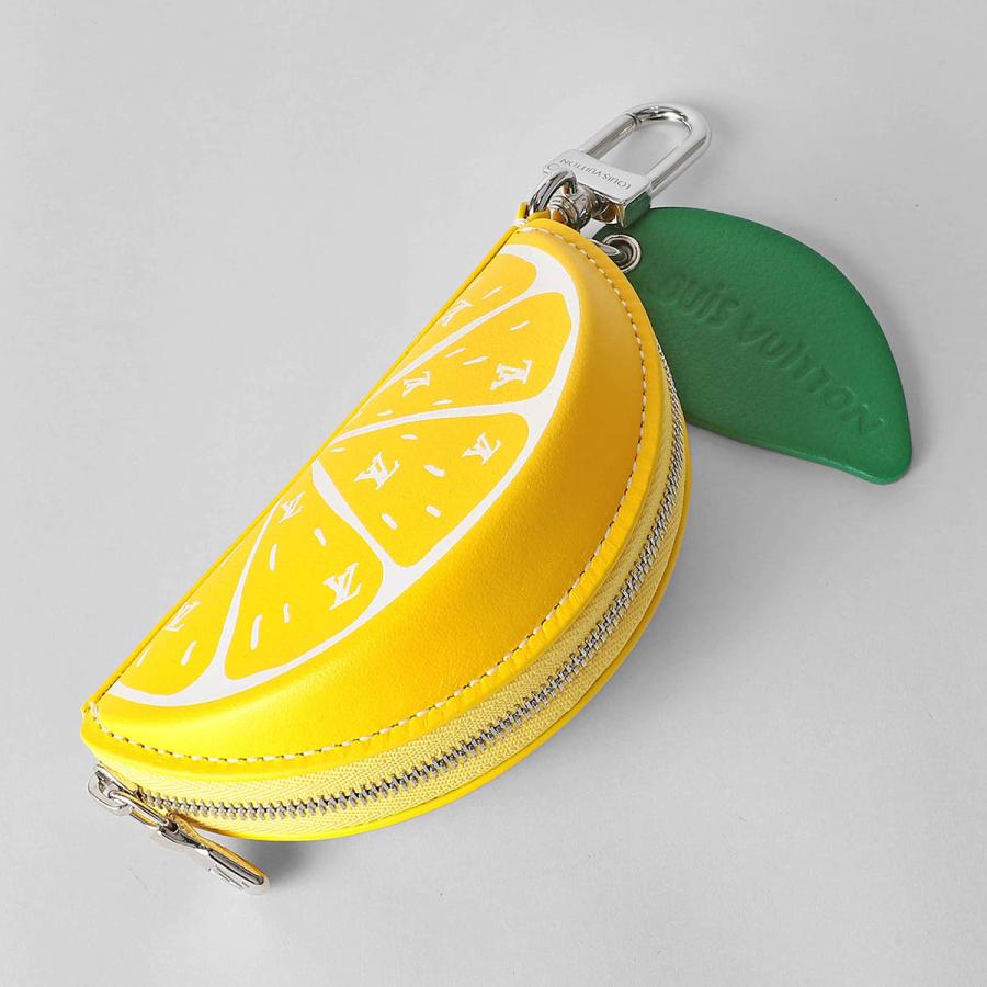 並行輸入 ルイヴィトン キーホルダー Louis Vuitton バッグチャーム LV レモン M02557ユニセックス イエロー 黄色 | LOUIS VUITTON