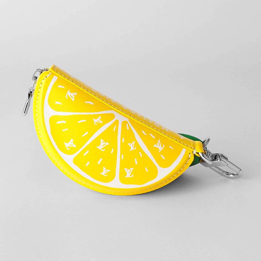 並行輸入 ルイヴィトン キーホルダー Louis Vuitton バッグチャーム LV レモン M02557ユニセックス イエロー 黄色 | LOUIS VUITTON | 02