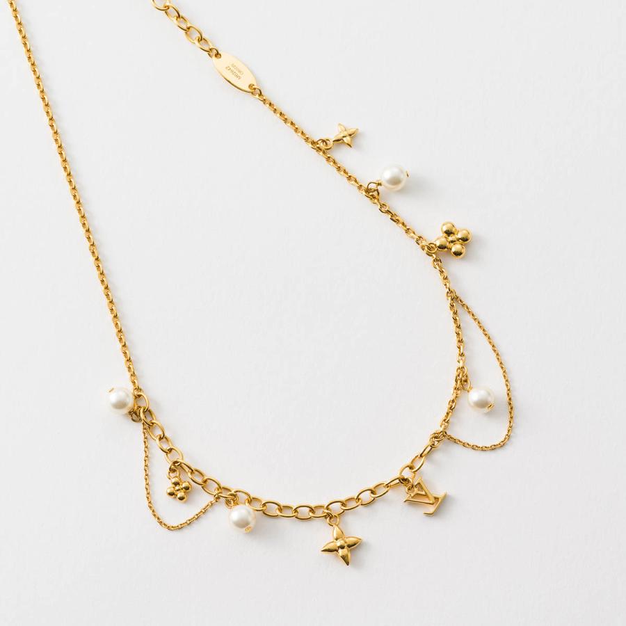 並行輸入 ルイヴィトン ネックレス モノグラム ネックレス・ブルーミング パール M02642 | LOUIS VUITTON | 01