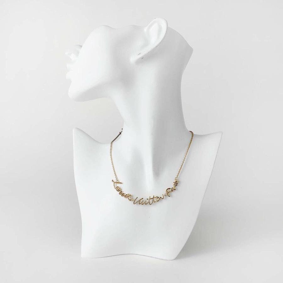 並行輸入 ルイヴィトン ネックレス LV スクリプト NECKLACE M03525 | LOUIS VUITTON | 05