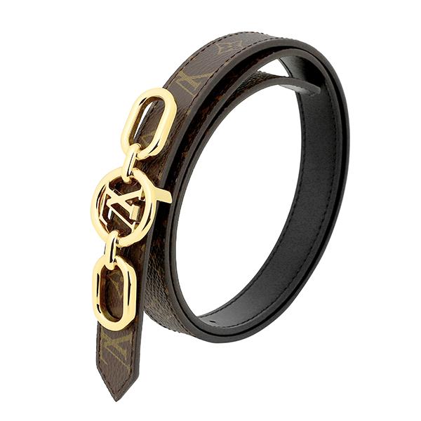 並行輸入 ルイヴィトン ベルト Louis Vuitton サンチュール・LV プリム 20MM リバーシバル M0510Xレディース ブラウン 茶 | LOUIS VUITTON | 01