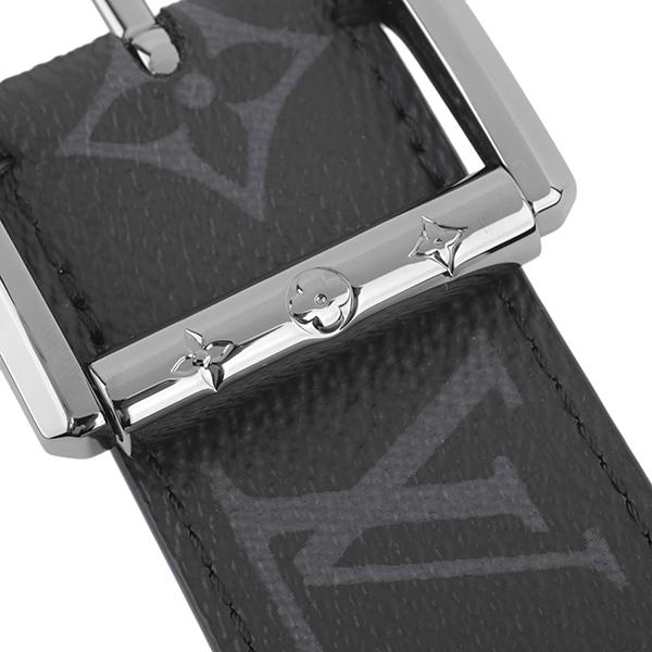 並行輸入 ルイヴィトン ベルト Louis Vuitton モノグラム・エクリプス サンチュール・LV アップタウン 35MM リバーシブル M0541Uメンズ グレー ブラック | LOUIS VUITTON | 03