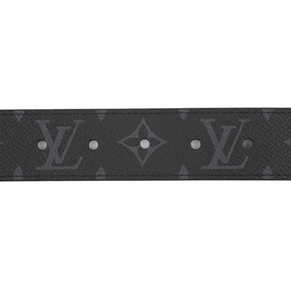 並行輸入 ルイヴィトン ベルト Louis Vuitton モノグラム・エクリプス サンチュール・LV アップタウン 35MM リバーシブル M0541Uメンズ グレー ブラック | LOUIS VUITTON | 07