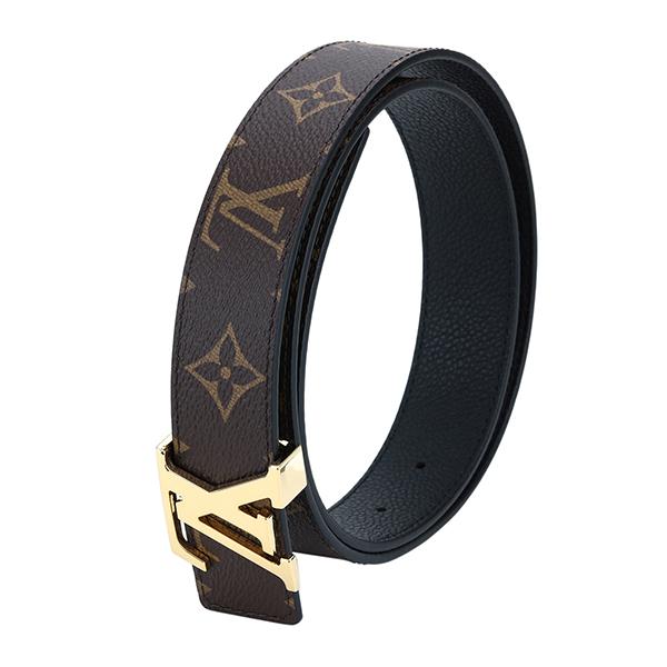 並行輸入 ルイヴィトン ベルト Louis Vuitton モノグラム サンチュール・LVイニシャル 30MM リバーシブル M0565Wレディース ブラウン 茶 | LOUIS VUITTON | 01