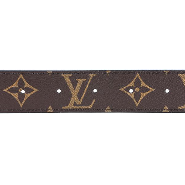 並行輸入 ルイヴィトン ベルト Louis Vuitton モノグラム サンチュール・LVイニシャル 30MM リバーシブル M0565Wレディース ブラウン 茶 | LOUIS VUITTON | 05