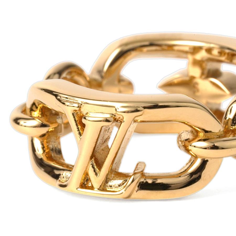 並行輸入 ルイヴィトン リング Louis Vuitton ナノグラム バーグ・マイ LV・チェーン M0979Sレディース ゴールド 金 | LOUIS VUITTON | 07