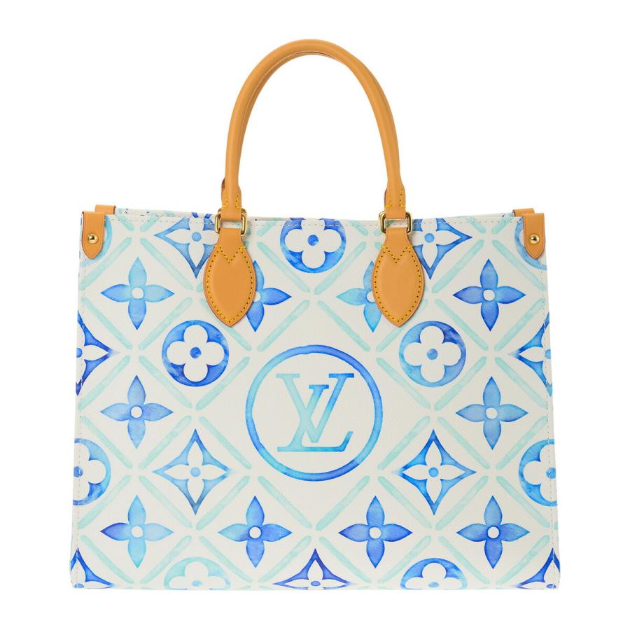 並行輸入 ルイヴィトン トートバッグ Louis Vuitton モノグラム オンザゴーMM M11262レディース ブルー 青 | LOUIS VUITTON | 01