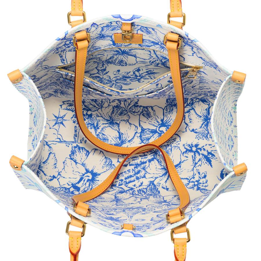 並行輸入 ルイヴィトン トートバッグ Louis Vuitton モノグラム オンザゴーMM M11262レディース ブルー 青 | LOUIS VUITTON | 04