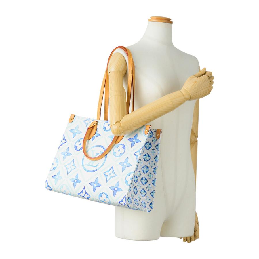 並行輸入 ルイヴィトン トートバッグ Louis Vuitton モノグラム オンザゴーMM M11262レディース ブルー 青 | LOUIS VUITTON | 05