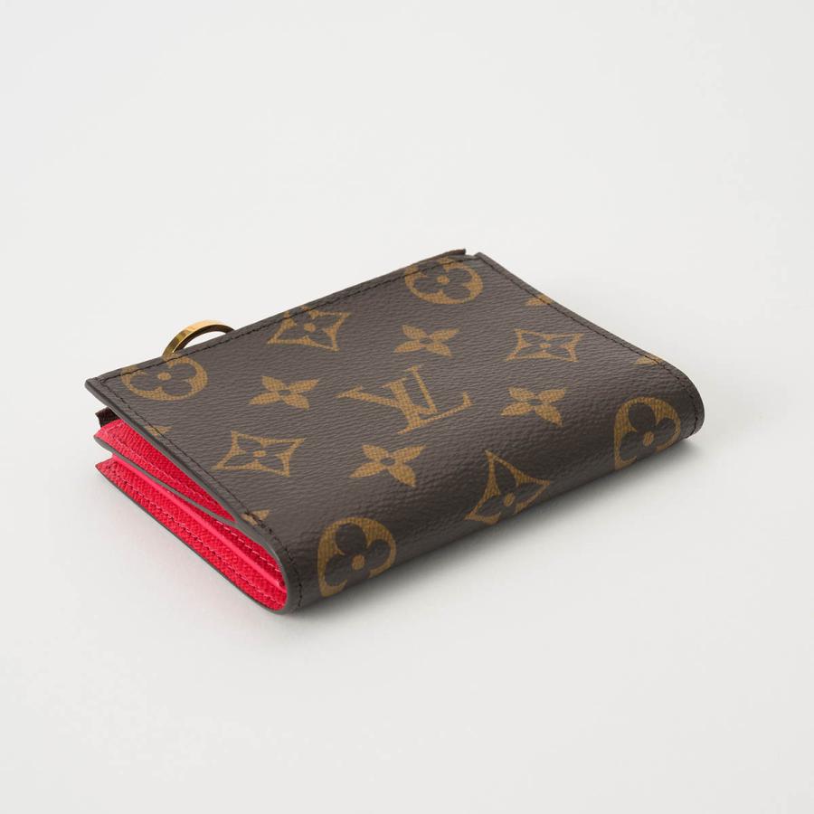 並行輸入 ルイヴィトン 2つ折り財布 Louis Vuitton モノグラム ポルトフォイユ・リサ M11380 レディース ブラウン 茶 ピンク | LOUIS VUITTON | 02