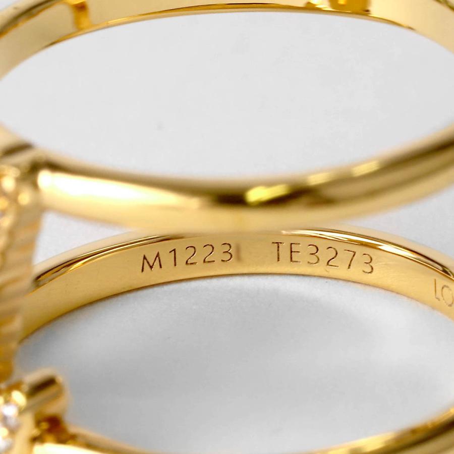 並行輸入 ルイヴィトン リング ルイーズ トレゾール リング・LV アイコニック レゾール M1223L | LOUIS VUITTON | 06