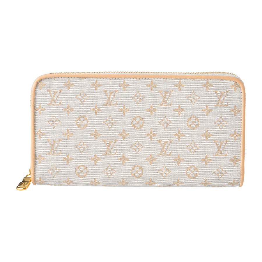 ルイヴィトン　ラウンドファスナー長財布　白系 Louis Vuitton 長財布(ラウンドファスナー) クッサン ホワイト