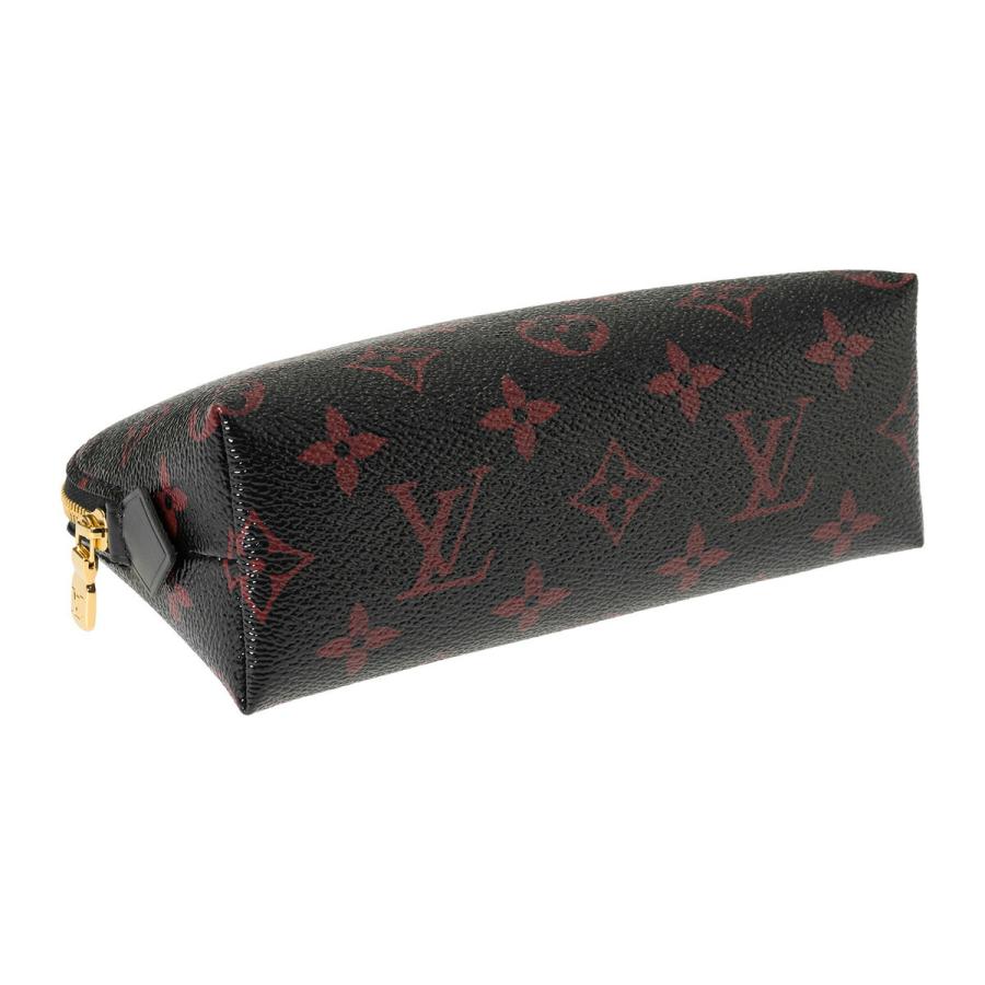 並行輸入 ルイヴィトン ポーチ Louis Vuitton モノグラム ポシェット・コスメティック PM M12593レディース ブラック 黒 レッド  赤 | LOUIS VUITTON | 02