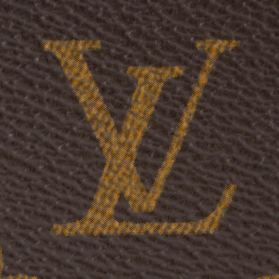 並行輸入 ルイヴィトン 2つ折り財布 Louis Vuitton モノグラム マカサー ポルトフォイユ・ミュルティプル M12837メンズ ブラウン 茶 イエロー 黄色 爆買 | LOUIS VUITTON | 07