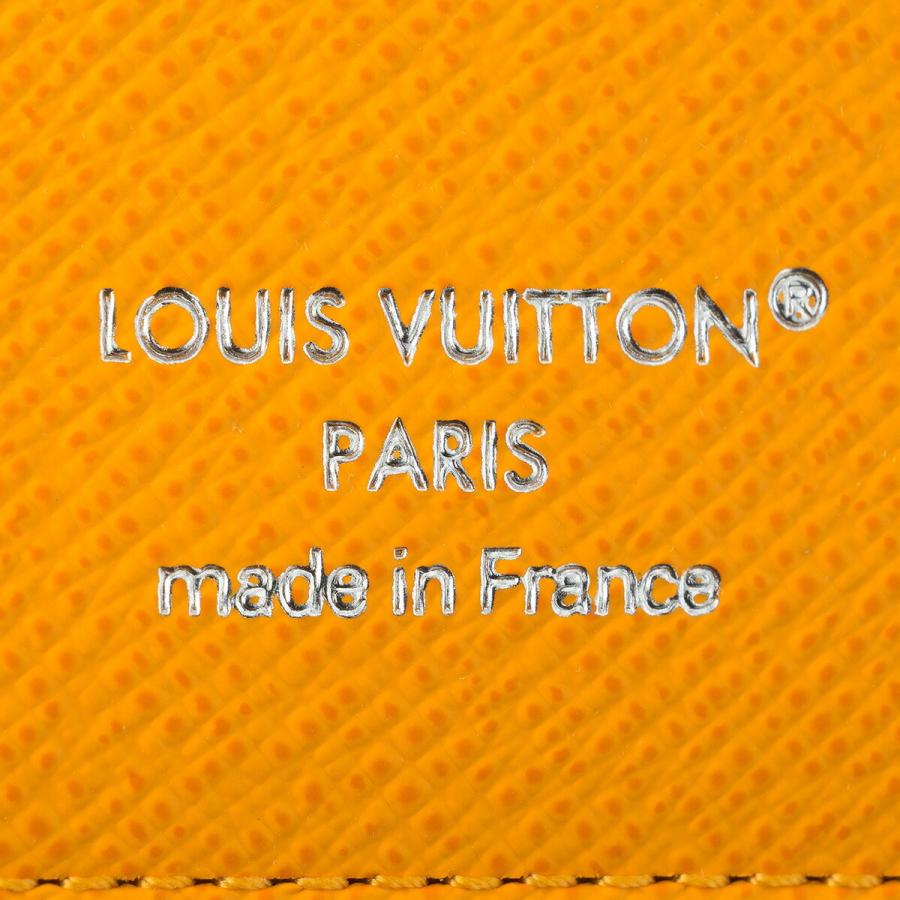 並行輸入 ルイヴィトン 2つ折り財布 Louis Vuitton モノグラム マカサー ポルトフォイユ・ミュルティプル M12837メンズ ブラウン 茶 イエロー 黄色 爆買 | LOUIS VUITTON | 08