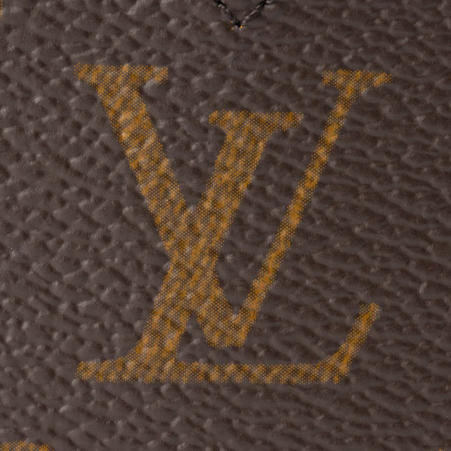 並行輸入 ルイヴィトン カードケース Louis Vuitton モノグラム マカサー ポルト カルト・マグネット M12853ユニセックス ブラウン 茶 イエロー 黄色 爆買 | LOUIS VUITTON | 04