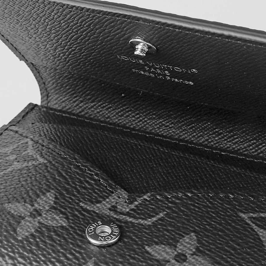 並行輸入 ルイヴィトン カードケース Louis Vuitton モノグラム・エクリプス アンヴェロップ・カルト ドゥ ヴィジット M12874メンズ ブラック 黒 グレー | LOUIS VUITTON | 07