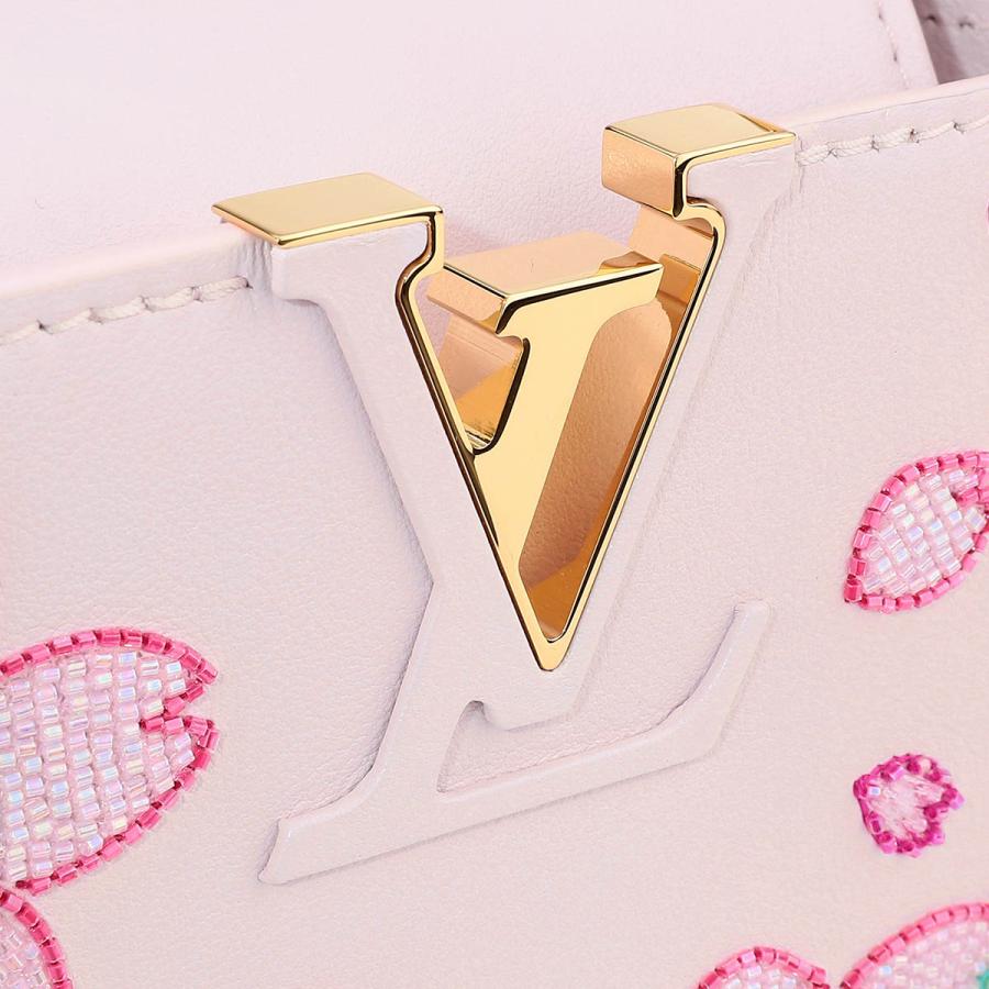 並行輸入 ルイヴィトン ショルダーバッグ Louis Vuitton ルイ・ヴィトン×村上隆 カプシーヌ MINI M13249レディース ピンク | LOUIS VUITTON | 08