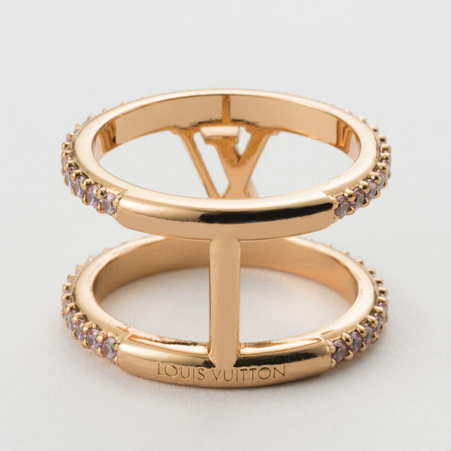 並行輸入 ルイヴィトン リング 指輪 モノグラム リング・LV アイコニック ストラス M1334M | LOUIS VUITTON | 01