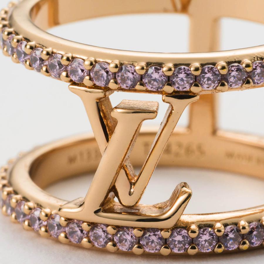 並行輸入 ルイヴィトン リング 指輪 モノグラム リング・LV アイコニック ストラス M1334M | LOUIS VUITTON | 03