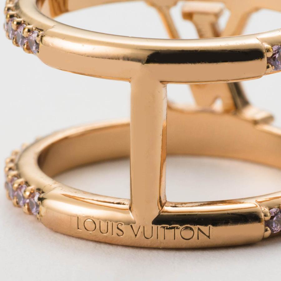 並行輸入 ルイヴィトン リング 指輪 モノグラム リング・LV アイコニック ストラス M1334M | LOUIS VUITTON | 04